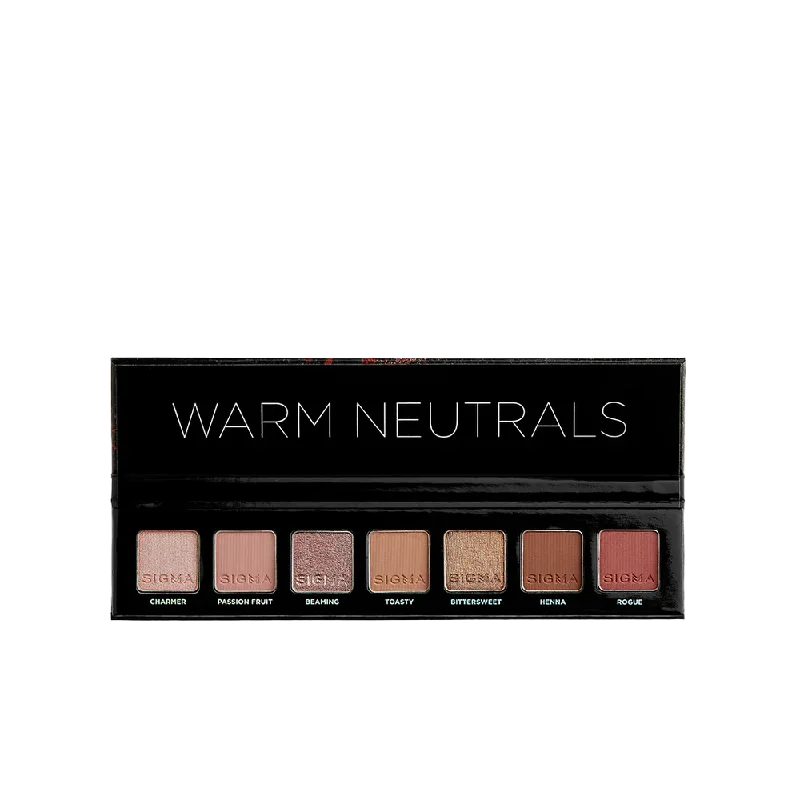 Sigma Beauty Warm Neutrals Mini Eyeshadow Palette