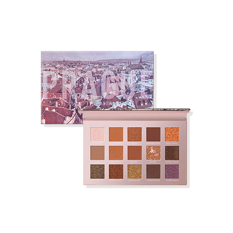 FOCALLURE 15-Color Travel Eyeshadow Palette