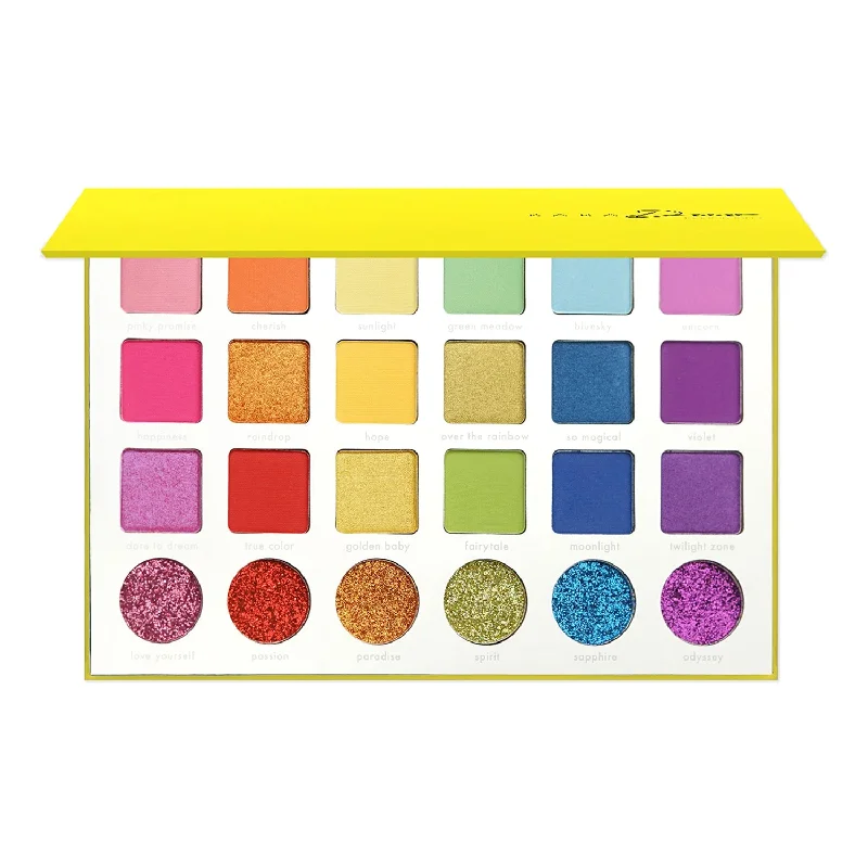 Kara Beauty Across the Rainbow Shadow Palette 24 Colors