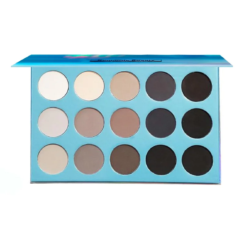 Romantic Beauty Professional Makeup 15 Colors Eyeshadow Palette