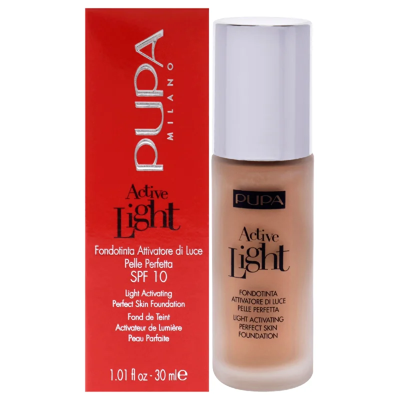 Active Light Perfect Skin Foundation SPF 10 - 050 Golden Beige by Pupa Milano for Women - 1.01 oz Foundation