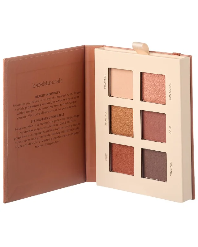 bareMinerals Women's 6 x 0.04oz Warmth MINERALIST Warmth Eye Palette