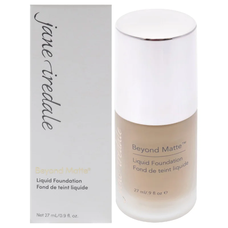 Beyond Matte Liquid Foundation - M7 Medium with Beige Gold Undertones by Jane Iredale for Women - 0.9 oz Foundation