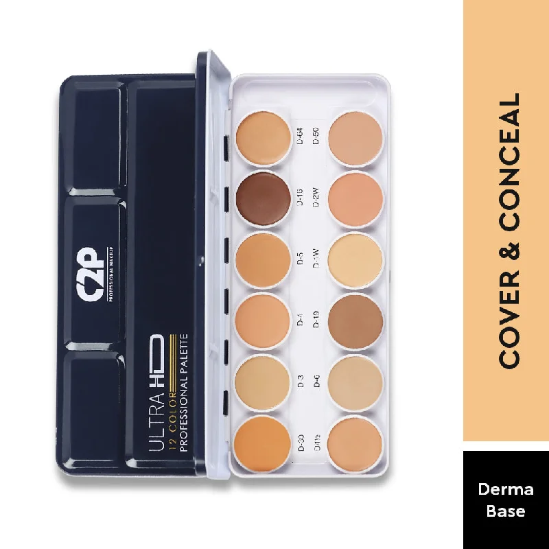 COVER & CONCEAL DERMA BASE PALETTE (METAL)