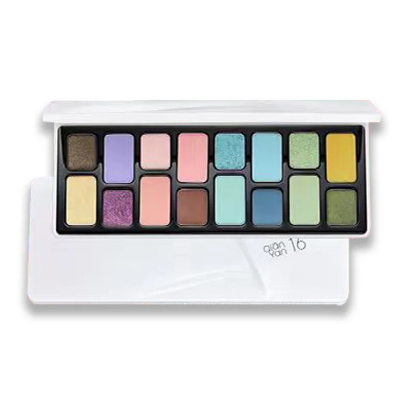 CHEERYEP (QIANYAN) 16-Color Natural Star Eye Shadow Palette - 02#Romcom