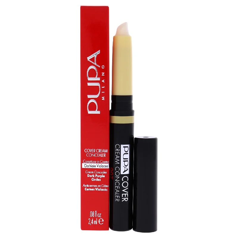 Cover Cream Concealer - 007 Yellow by Pupa Milano for Women - 0.08 oz Concealer