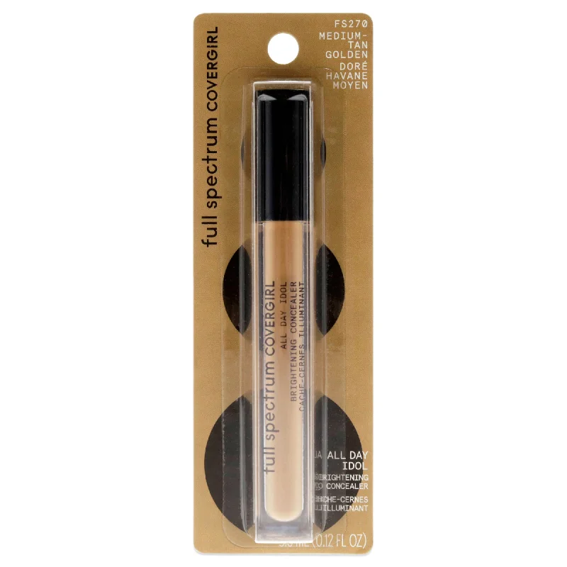 CoverGirl Full Spectrum All Day Idol - FS270 Medium Tan Golden For Women 0.12 oz Concealer