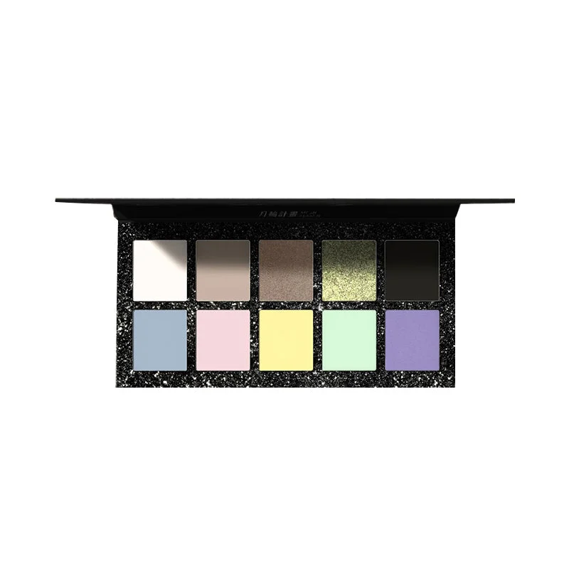 DRAMO "Moonwheel Project" Initial Heart Series Eyeshadow Palette 008 Moonlight, Night