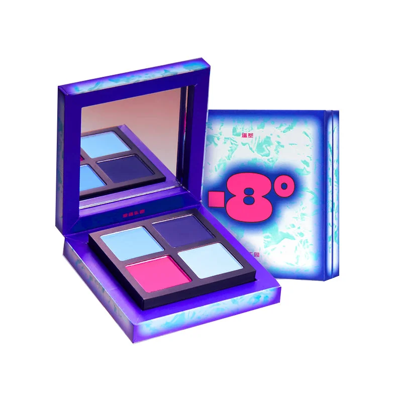 EXILEJOY Temperature-Change Eyeshadow Palette - #8℃ (Blue & Pink)