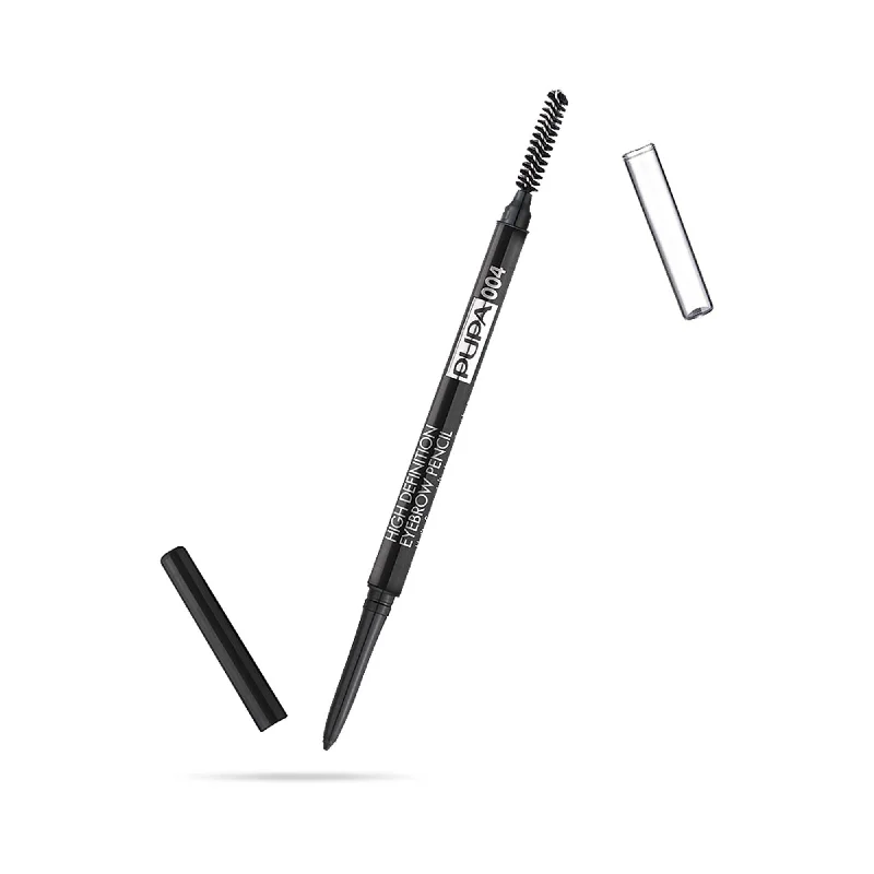 High Definition Eyebrow Pencil - 004 Extra Dark by Pupa Milano for Women - 0.003 oz Eyebrow