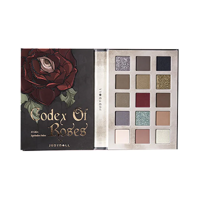 Judydoll Halloween Limited Edition 15-Color Eyeshadow Palette "Rose Eve"