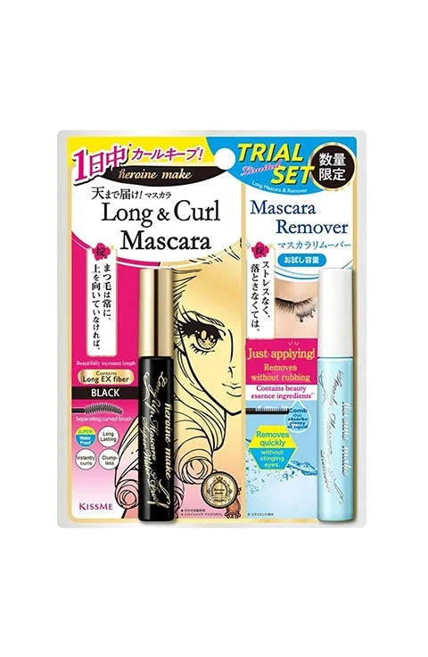 [KISSME] Long Up Mascara + Speedy Mascara Remover Limited Set