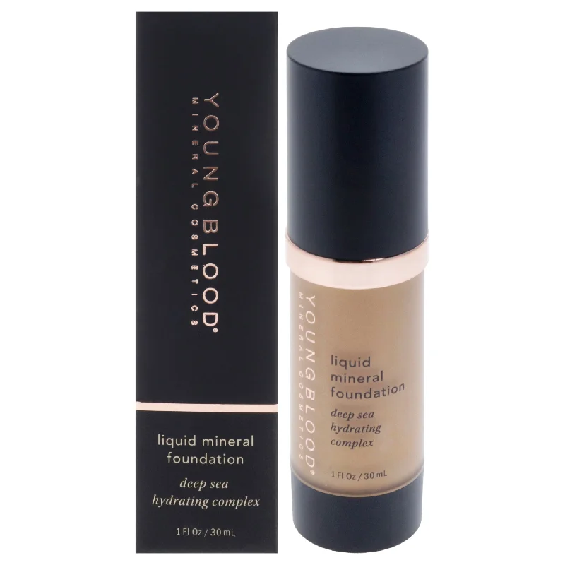 Liquid Mineral Foundation - Golden Tan by Youngblood for Women - 1 oz Foundation