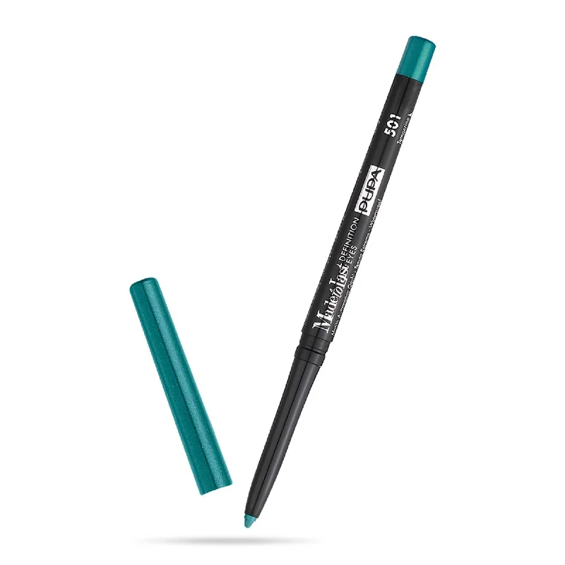 Made To Last Definition Eyes - 501 Magnetic Green by Pupa Milano for Women - 0.012 oz Eye Pencil