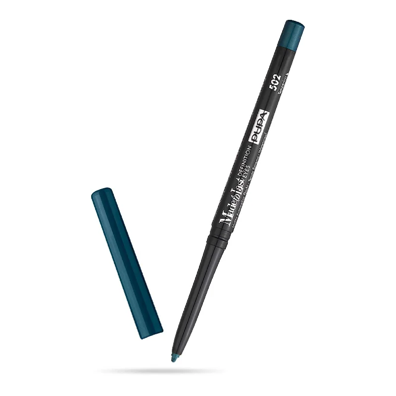 Made To Last Definition Eyes - 502 Elegant Peacock by Pupa Milano for Women - 0.012 oz Eye Pencil