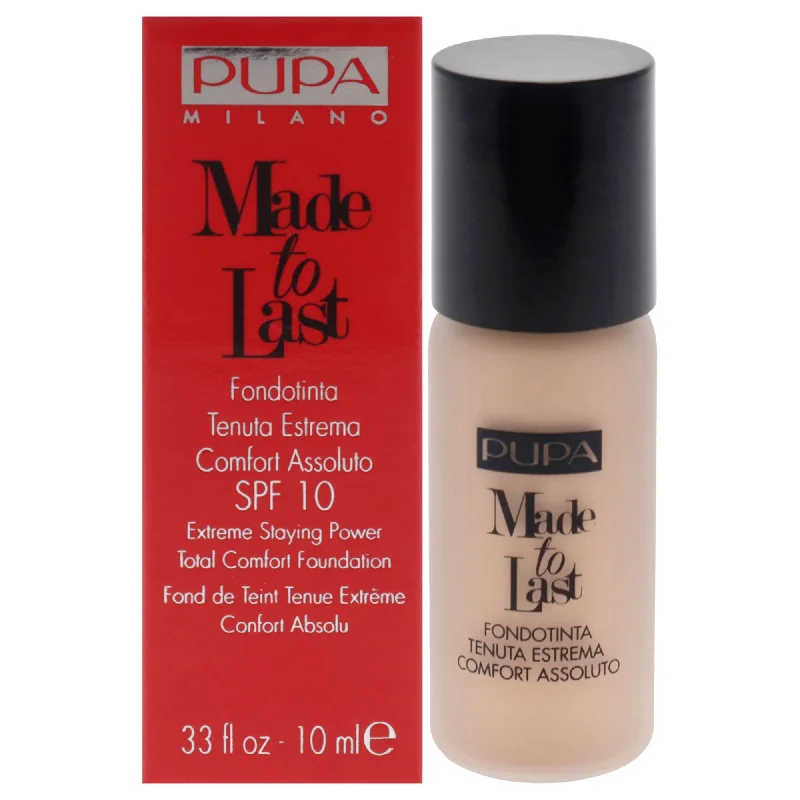 Made to Last Extreme Staying Power Foundation SPF 10 - 030 Porcelain by Pupa Milano for Women - 0.33 oz Foundation