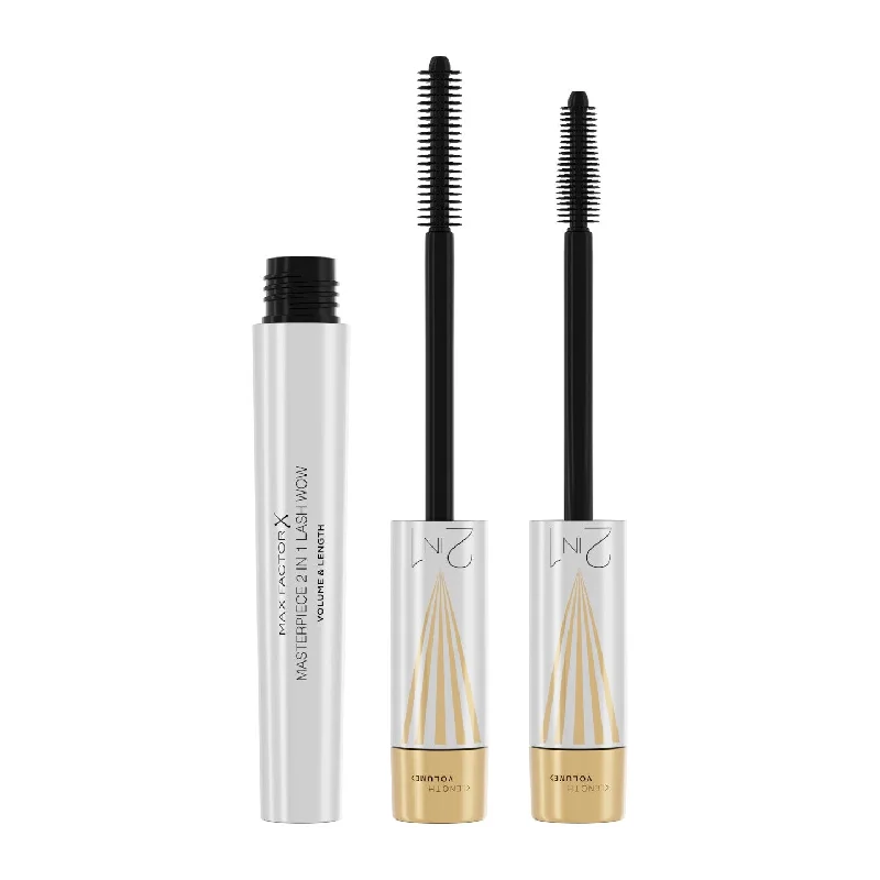 Max Factor Masterpiece 2 in1 Lash Wow Mascara - Black