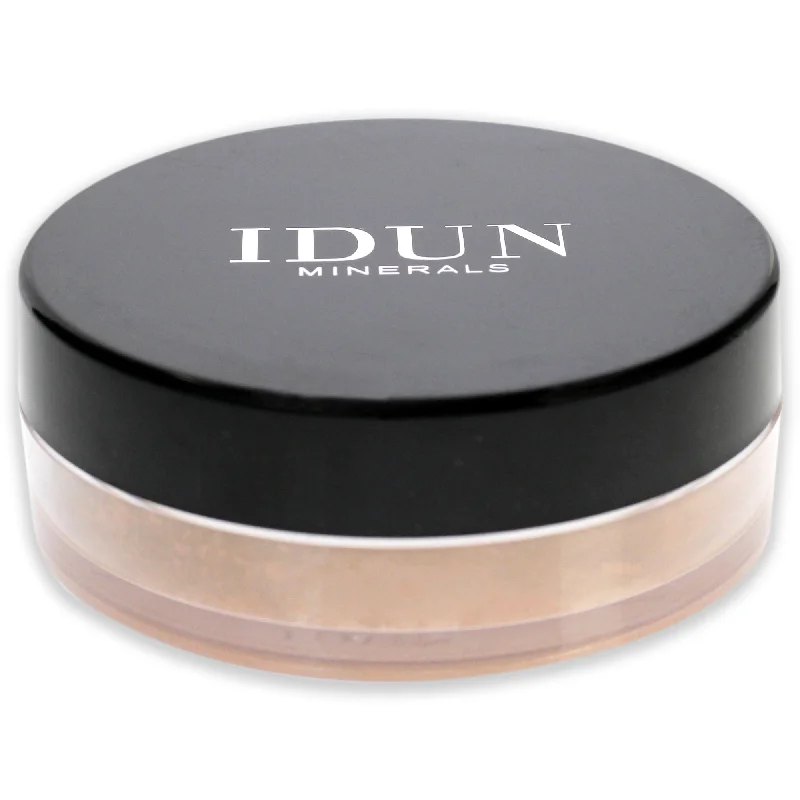 Mineral Powder Foundation SPF 15 - 044 Ylva by Idun Minerals for Women - 0.25 oz Foundation