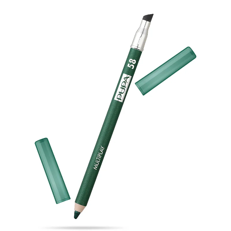 Multiplay Eye Pencil - 58 Plastic Green by Pupa Milano for Women - 0.04 oz Eye Pencil