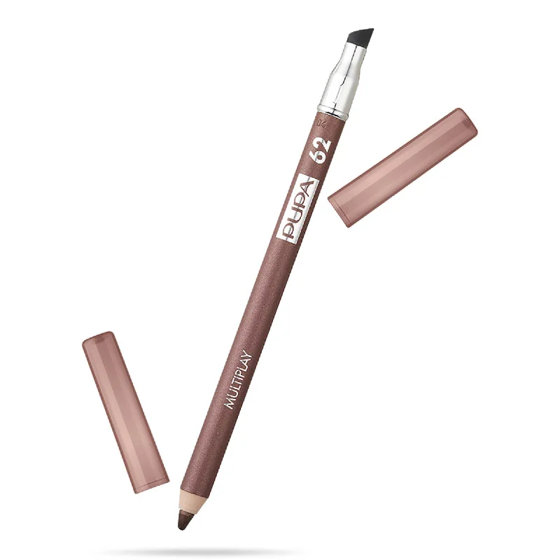 Multiplay Eye Pencil- 62 Golden Brown by Pupa Milano for Women - 0.04 oz Eye Pencil