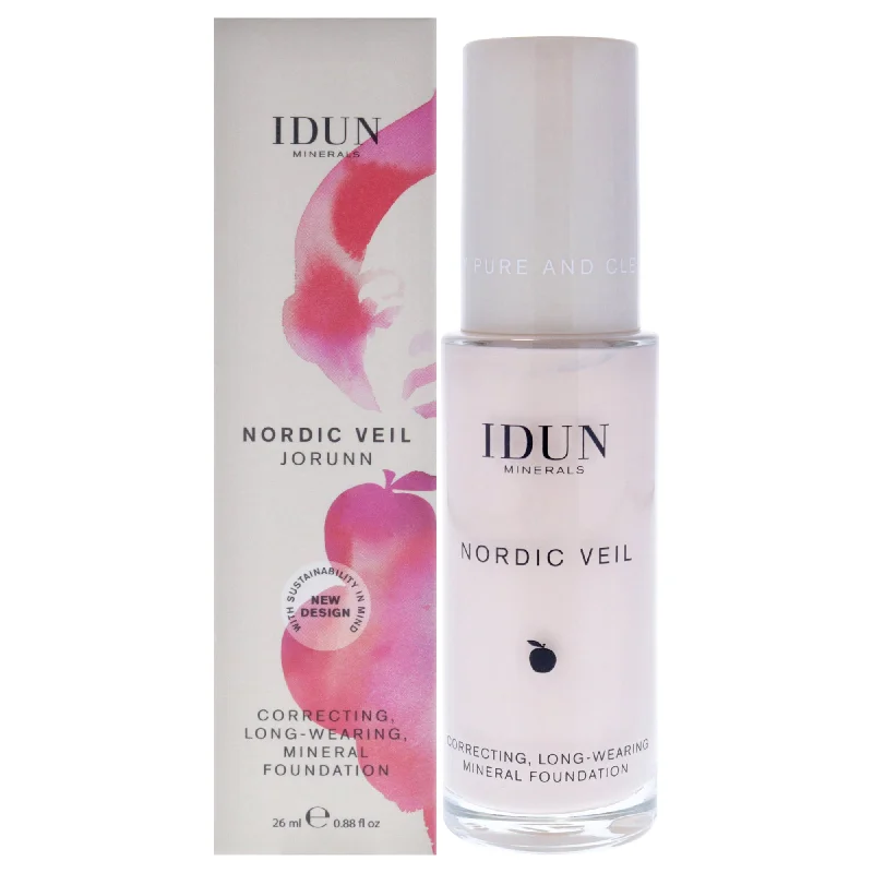 Nordic Veil Foundation - 301 Jorunn by Idun Minerals for Women - 0.88 oz Foundation