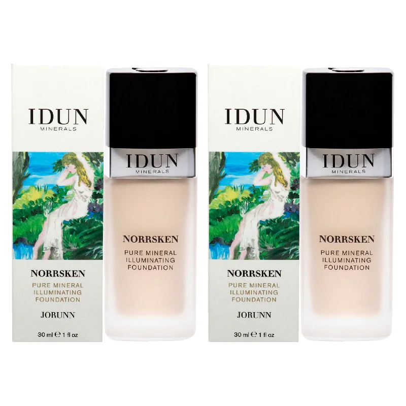 Norrsken Foundation - 201 Jorunn by Idun Minerals for Women - 1 oz Foundation - Pack of 2