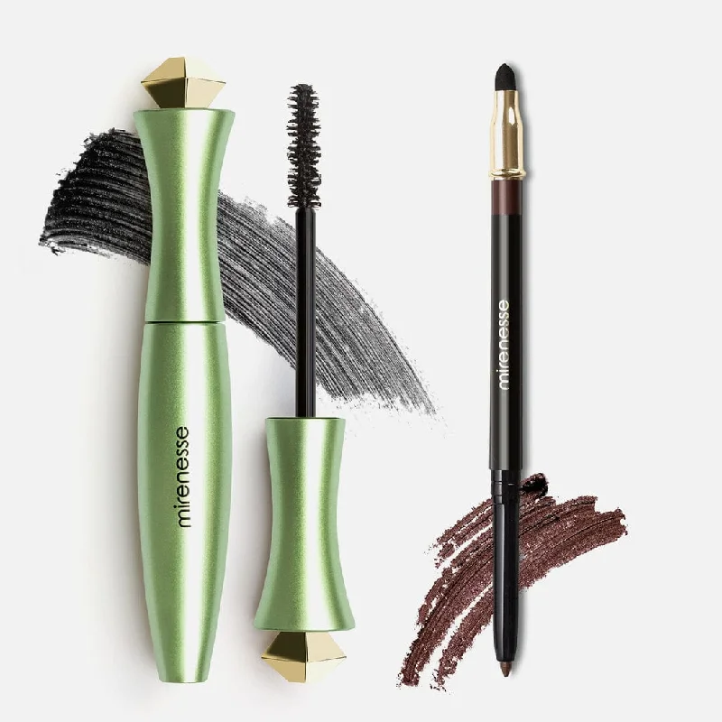 Organic Secret Lash 24hr Mascara - Black + Ink Liner- Brown