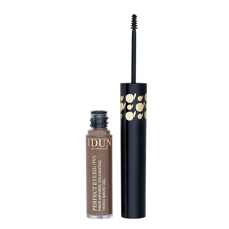 Perfect Eyebrows Gel - 302 Medium by Idun Minerals for Women - 0.19 oz Eyebrow