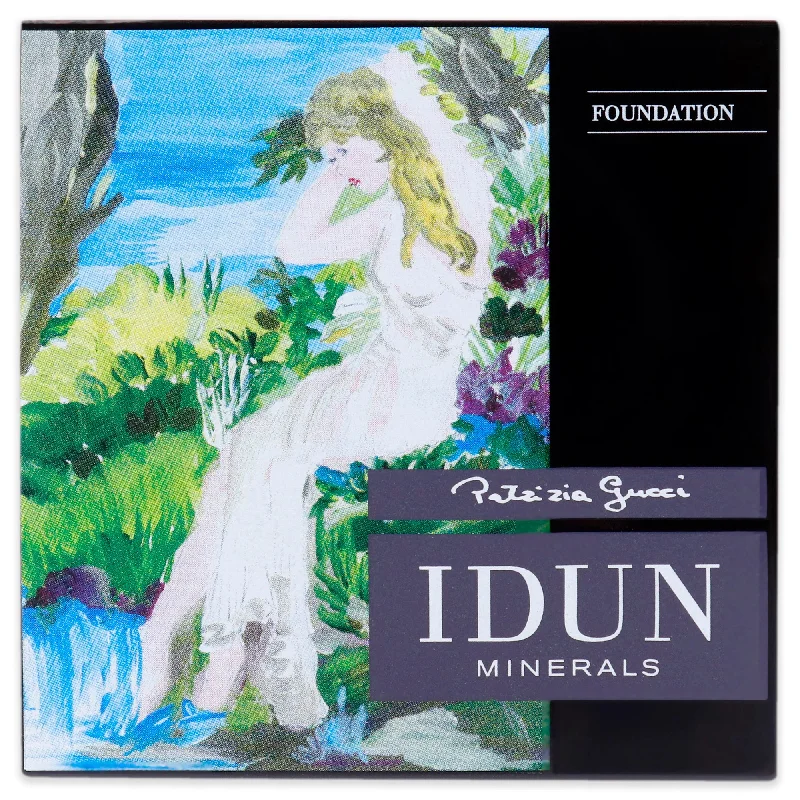 Powder Foundation - 019 Sigrid by Idun Minerals for Women - 0.31 oz Foundation