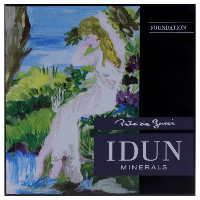 Powder Foundation - 020 Runa by Idun Minerals for Women - 0.31 oz Foundation