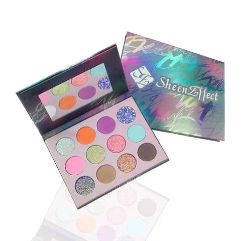 SheenEffect Secret Crush Diary 12-Color Eyeshadow Palette