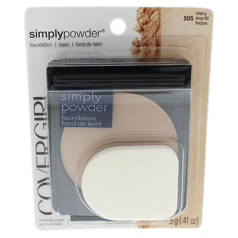 Simply Powder Foundation - # 505 Ivory by CoverGirl for Women - 0.41 oz Foundation