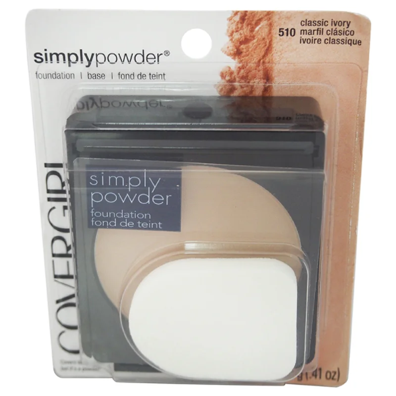 Simply Powder Foundation - # 510 Classic Ivory by CoverGirl for Women - 0.41 oz Foundation