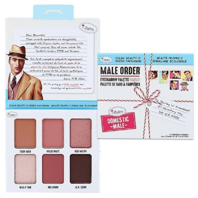 The Balm Male Order Eyeshadow Palette Domestic Male