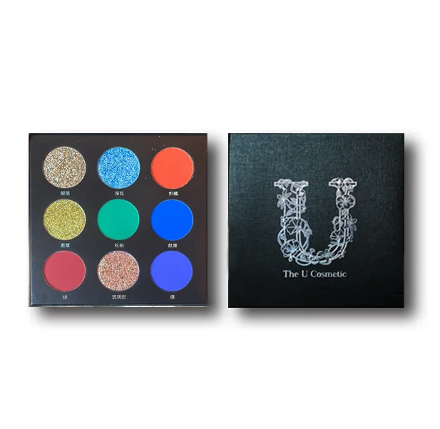 The U Cosmetic 9-Color Eyeshadow Palette