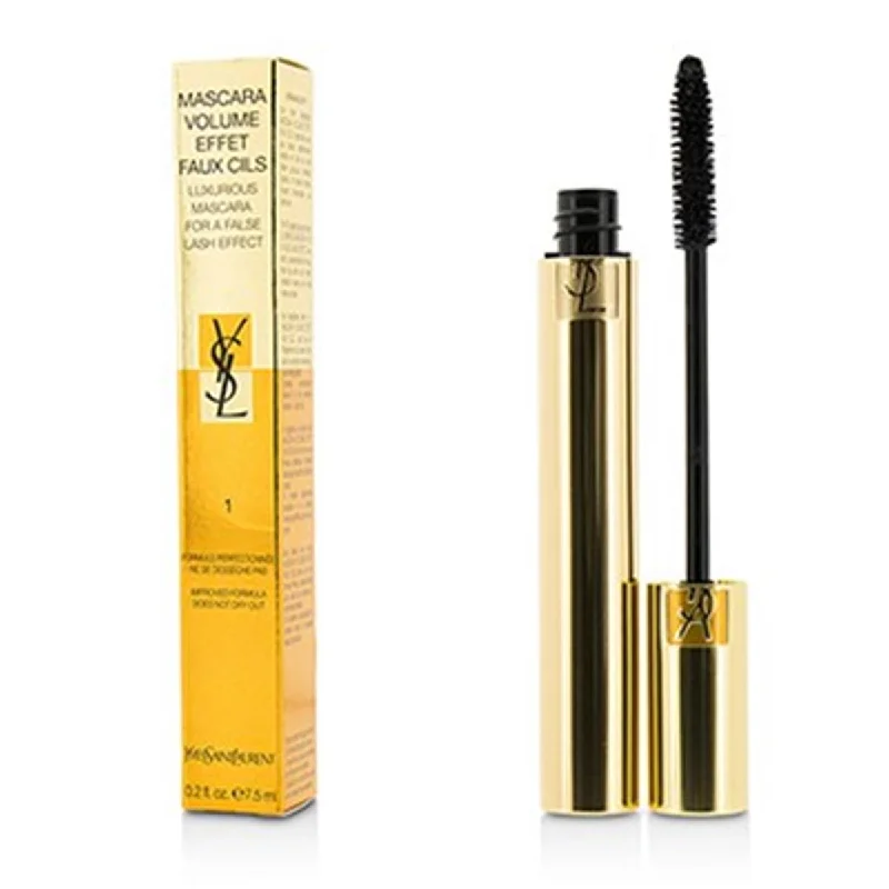 Yves Saint Laurent 78735 0.2 oz Mascara Volume Effet Faux Cils Luxurious Mascara - No.01 High Density Black