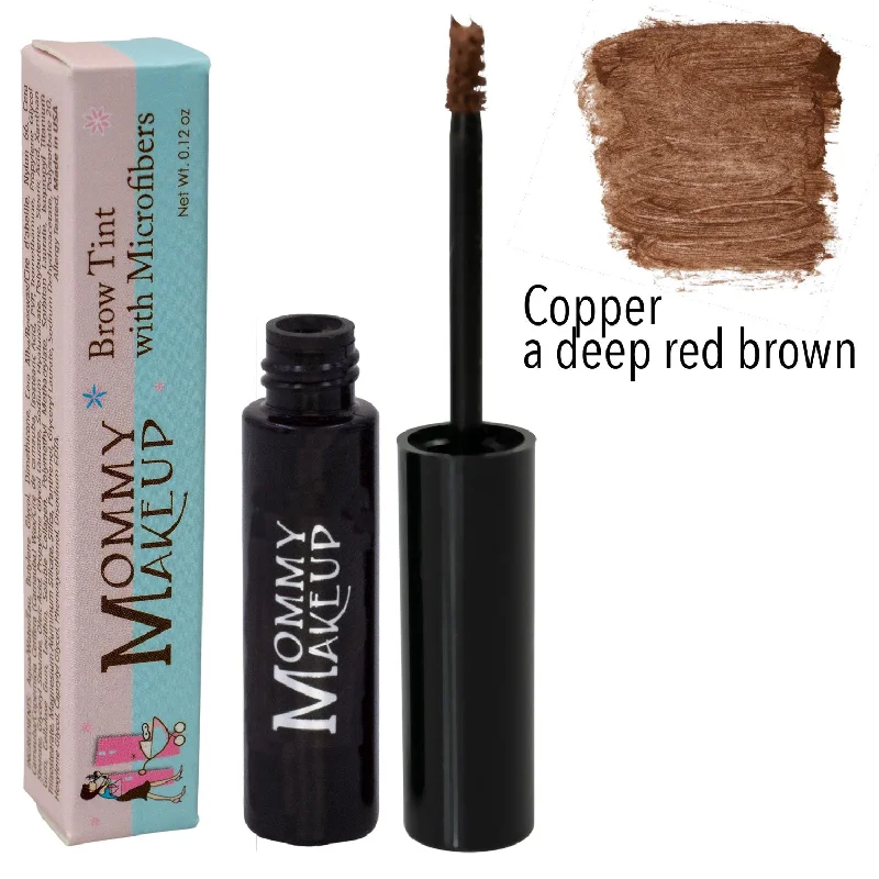 Brow Tint with Microfibers - Tinted Eyebrow Gel - Copper