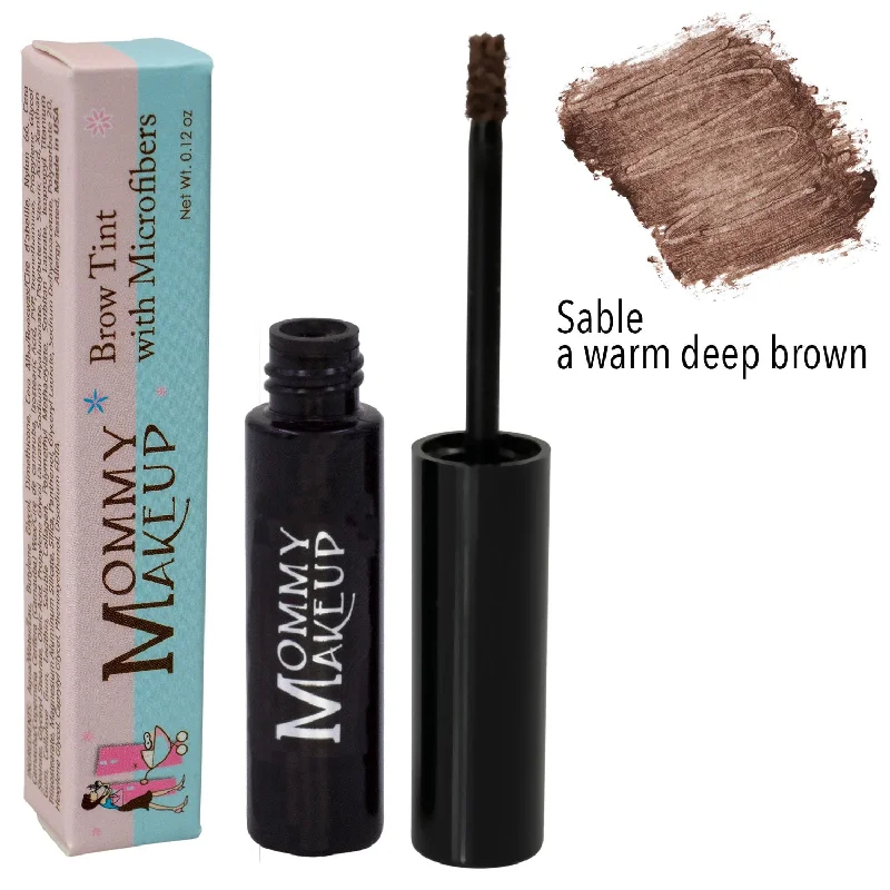 Brow Tint with Microfibers - Tinted Eyebrow Gel - Sable