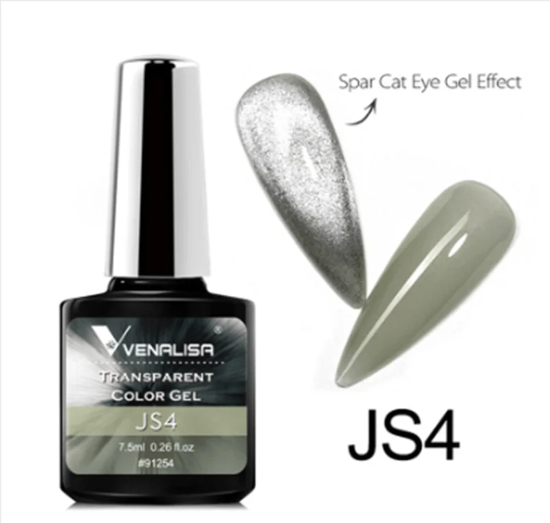 Color: JS1 color - VENALISA Spar Cat-eye Nail Polish Gel Nail Mix