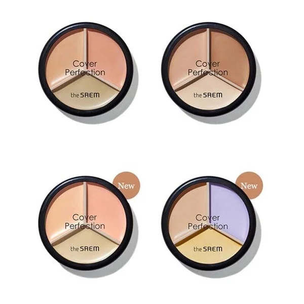 The Saem Cover Perfection Triple Pot Concealer