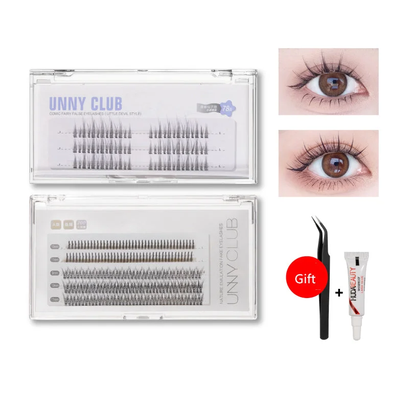 UNNY CLUB Nature Emulation Fake Eyelashes Set T2495